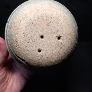 Cuenco Chawan Maceta Cerámica Azul