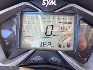 Moto Scooter Negra Automática Sym jet 14 125cc