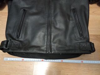 Chaqueta de piel para moto