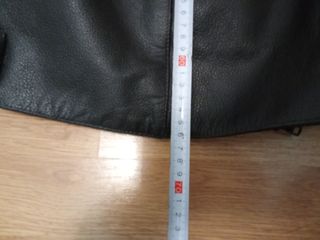 Chaqueta de piel para moto