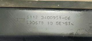 REFUERZO PARAGOLPES TRASERO BMW X3 (E83) 2.0 D 51