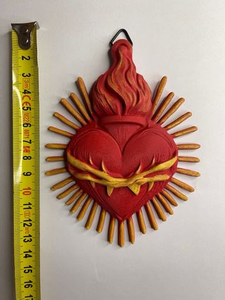 Sacro Cuore Decorazione Murale Artigianale