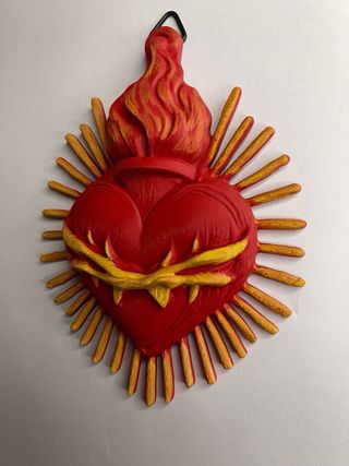 Sacro Cuore Decorazione Murale Artigianale