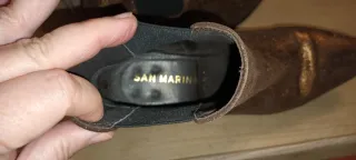 Botines San Marina Bronce Metalizado Talla 40