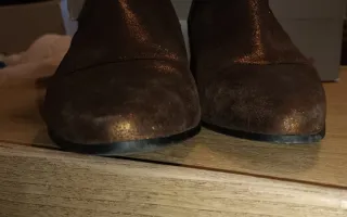 Botines San Marina Bronce Metalizado Talla 40