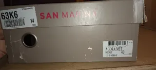 Botines San Marina Bronce Metalizado Talla 40