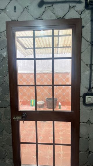 Balconera de aluminio