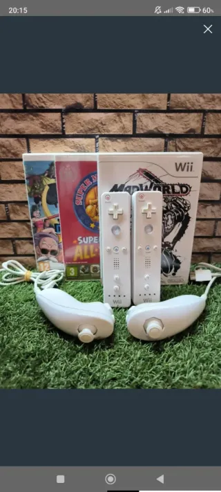 Pack Wii con juegos y Mandos