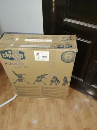 Trona Chicco Pocket Lunch Roja