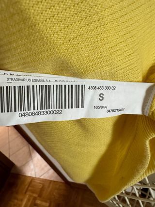 Maglioncino giallo 100% cotone