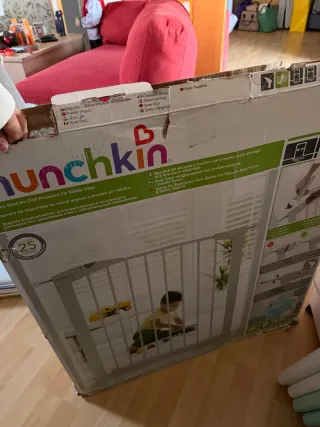 Barrera de seguridad para bebés y mascotas