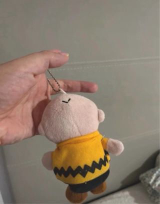 Peluche Charlie Brown 12 cm Peanuts Snoopy