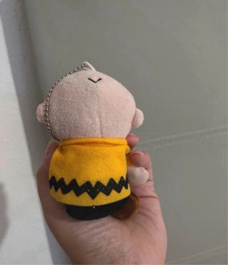 Peluche Charlie Brown 12 cm Peanuts Snoopy