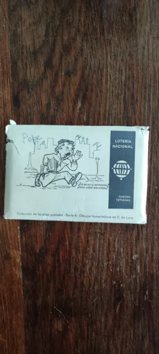 Tarjetas Lotería Nacional