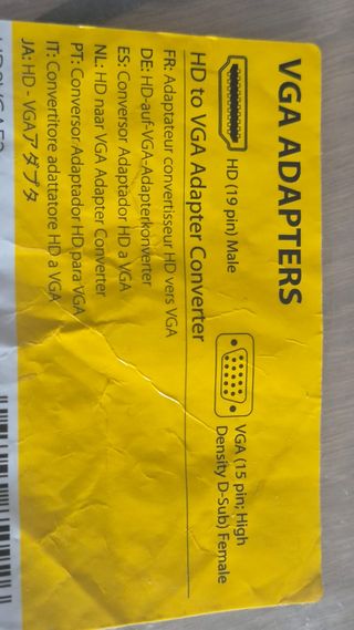 Adaptador StarTech.com HDMI a VGA