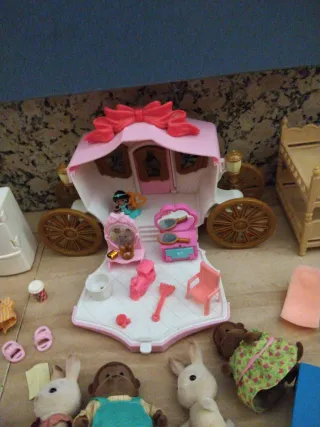 Casita de madera Sylvanian Families