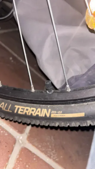 Bicicleta Rockrider st100 27'5 Neón