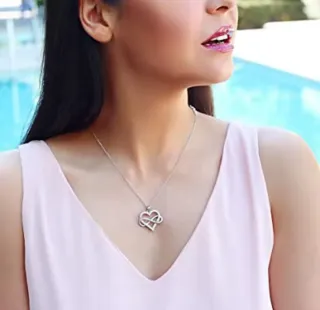 Collar Corazón plata 925