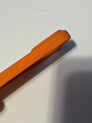 Funda iPhone 15 Pro Naranja Apple silicona
