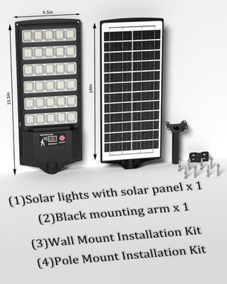 Farola Solar Potente 6500K Ofuray Exterior