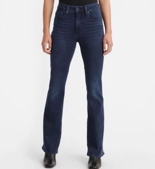 Levi's 725 High Rise Bootcut Mujer Azul