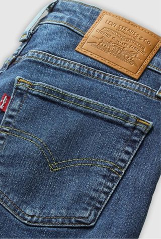 Levi's 725 High Rise Bootcut Mujer Azul