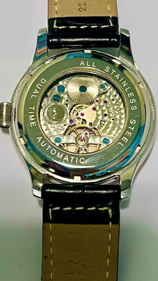 Orologio LAMBERTI cronografo rame nero