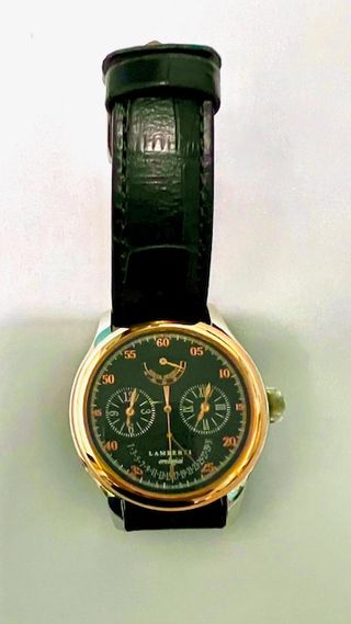 Orologio LAMBERTI cronografo rame nero