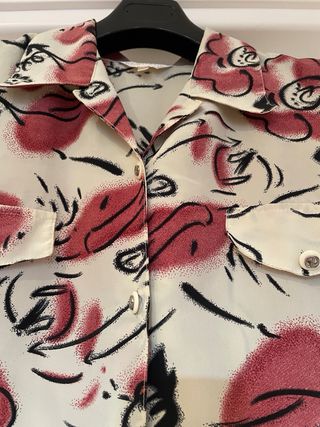 Camicia vintage oversize fantasia pop romantica