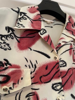 Camicia vintage oversize fantasia pop romantica