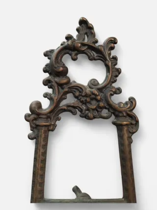 Atril/Supporto vintage in bronzo platinato