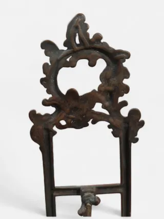 Atril/Supporto vintage in bronzo platinato