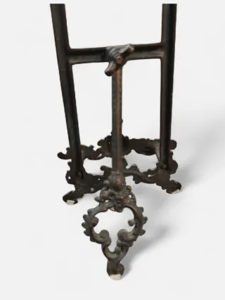 Atril/Supporto vintage in bronzo platinato