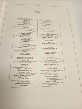 Libro 25 personajes q cambiaron el mundo