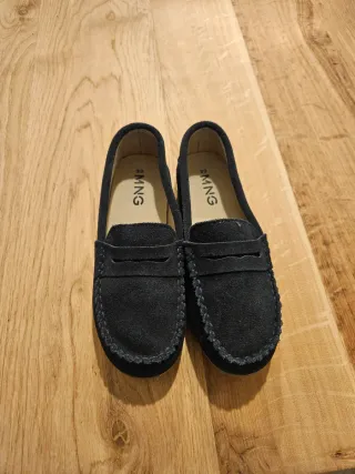 Mocasines niño azul marino talla 33