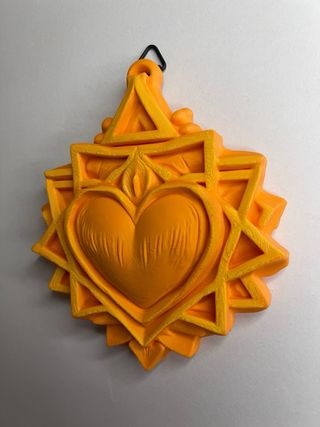 Decorazione Sacro Cuore da parete artigianale