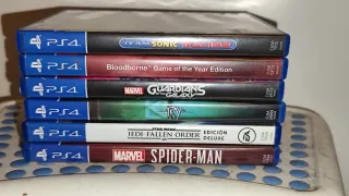 Lote 6 Juegos PS4