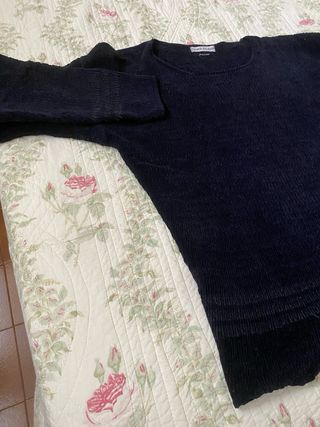 Maglia Stone Island anni 90 ciniglia blu