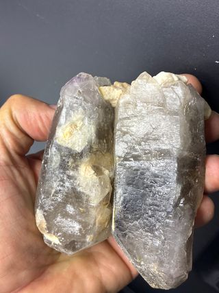 Cuarzo Ahumado y Amatista