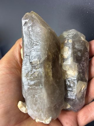Cuarzo Ahumado y Amatista
