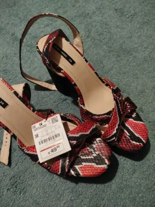Sandalias Zara Talla 38