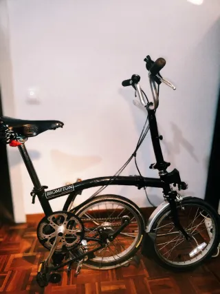Bicicleta Brompton Plegable