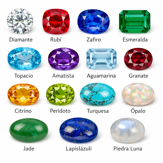 Diamantes Rosas Fancy - Varios Cortes y Quilates