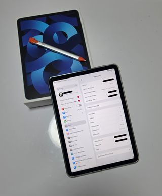 iPad Air 5 11” M1 64gb Azul/Plata