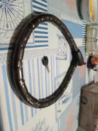 Pitón de seguridad para bicicleta