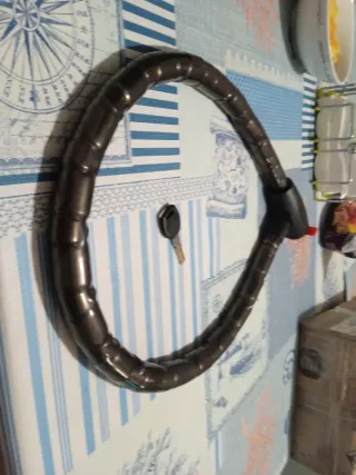 Pitón de seguridad para bicicleta