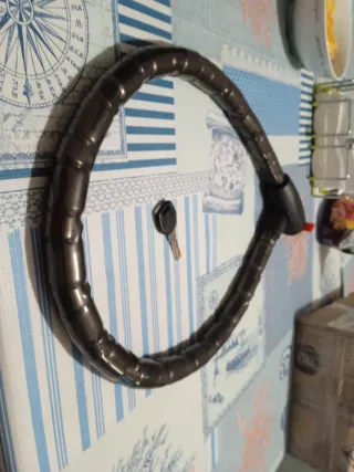 Pitón de seguridad para bicicleta