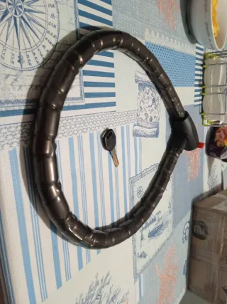 Pitón de seguridad para bicicleta