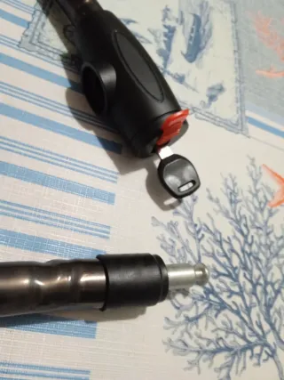 Pitón de seguridad para bicicleta