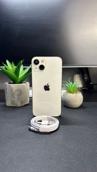 iPhone 13 128GB • 100% Batería • Impoluto • Blanco